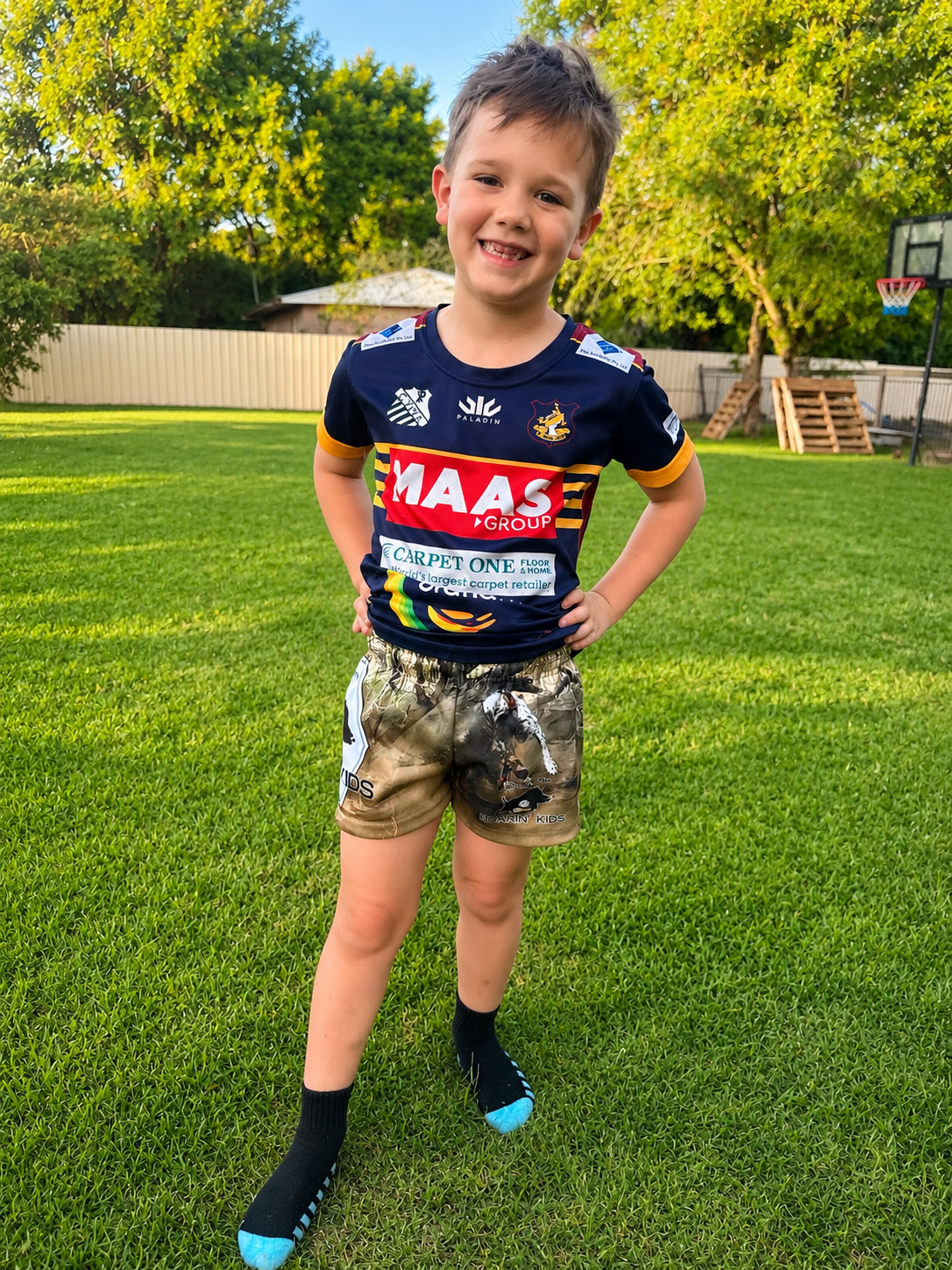 Footy Shorts - Boar Hunter