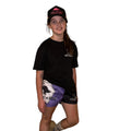 Footy Shorts - Purple