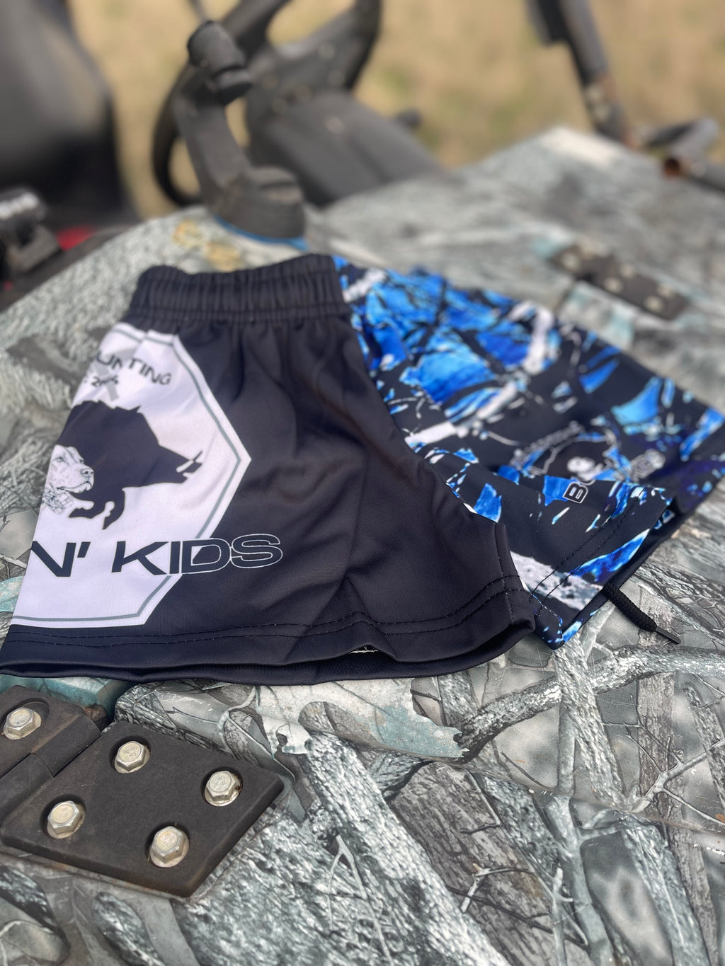 Footy Shorts - Blue