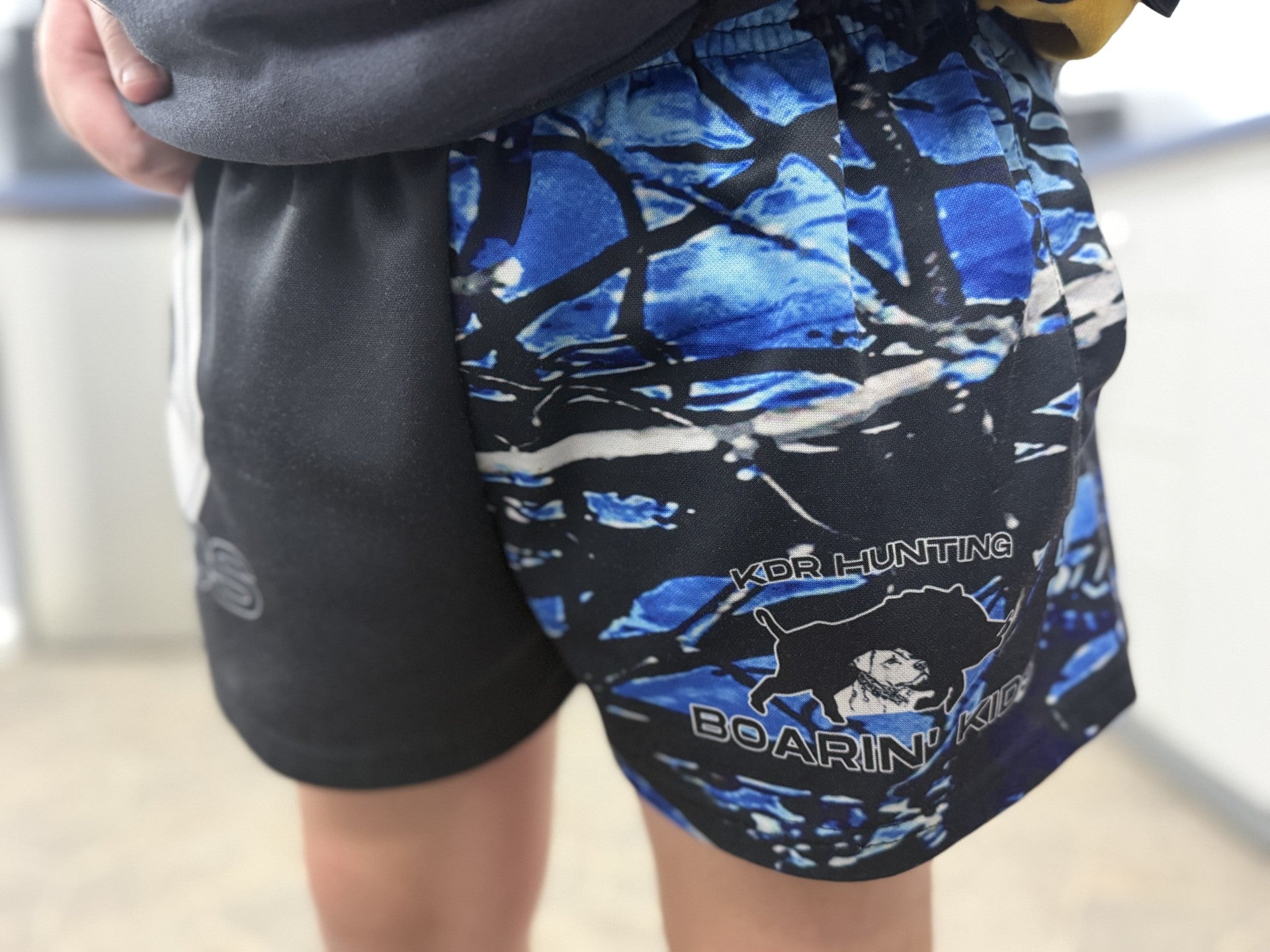 Footy Shorts - Blue