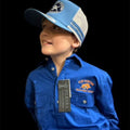 Pilbara Work Shirt - Blue