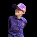 Pilbara Work Shirt ~ Purple